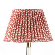 Lampshade in Red Rabanna