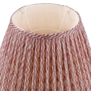 Lampshade in Pink Popple